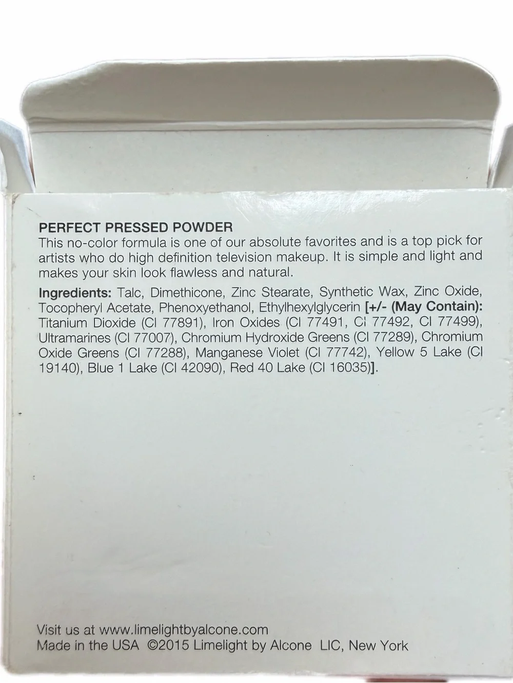 LimeLight by Alcone Perfect Pressed Powder